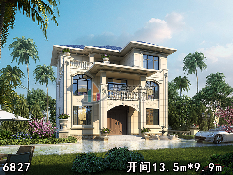 6827����ŷʽ����¶̨��ũ���������ͼֽ